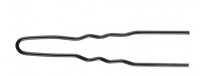 Шпильки для локонов, 50 шт, Ø1,20 х 45 мм, черные