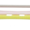 Коклюшки длинные  Ø 8 двухцветные желтый/розовый