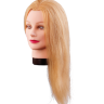 Навчальна голова з натуральним волоссям, блондинка Lilly, 40 см 