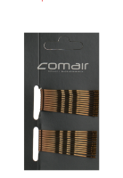 Невидимки Pretty Fashion, хвилясті, коричневі 6 см (24 шт.).