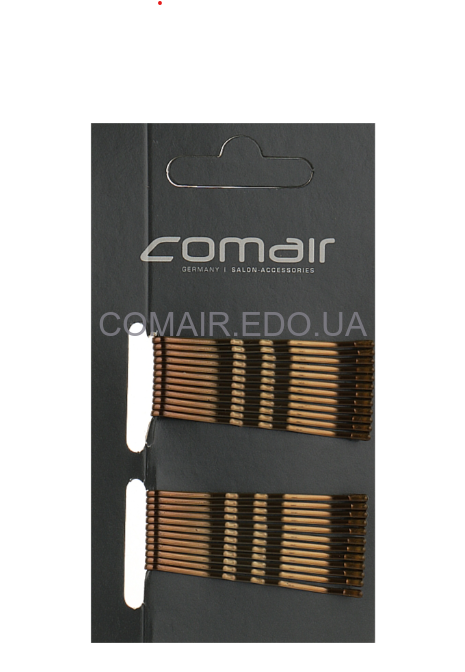 Невидимки Pretty Fashion, хвилясті, коричневі 6 см (24 шт.).