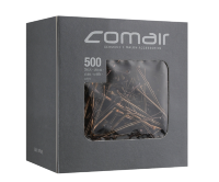 Невидимки для волосся Comair, коричневі,  5 см, 500 шт