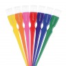 Пензлик для фарбування волосся "Rainbow", вузький 21*2.3*0.67 см