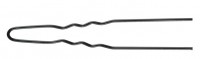 Шпильки для локонов, 50 шт, Ø1,20 х 75 мм, черные