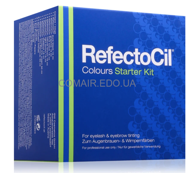Комплект для фарбування брів та вій RefectoCil Starter Kit
