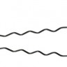 Шпильки для локонов, 50 шт, Ø0,55 х 65 мм, черные