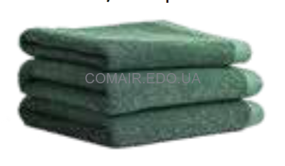 Перукарський махровий рушник Comair Verde, зелений, 50*90 см