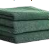 Перукарський махровий рушник Comair Verde, зелений, 50*90 см