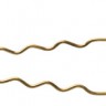 Шпильки для локонов, 50 шт, Ø0,55 х 65 мм, золотистые