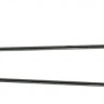 Шпильки для локонов ровные, 50 шт, Ø0,80 х 65 мм, черные
