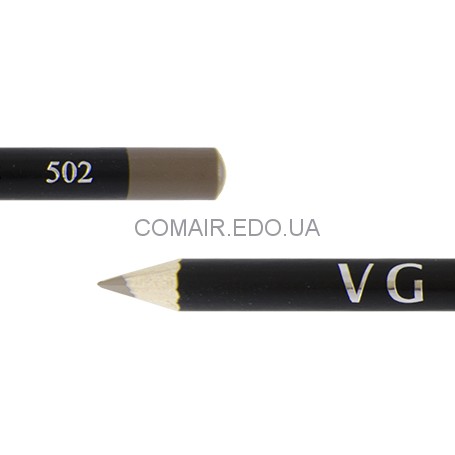 Карандаш для бровей VG Professional №502, теплый графит