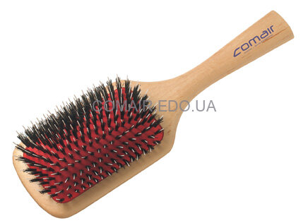 Щітка для волосся Pneumatic Wooden Brush, 11-рядна 