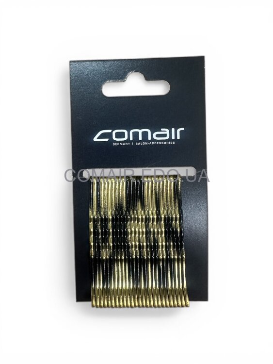 Невидимки для волосся Pretty Fashion, хвилясті, гаванна 6,5 см, 24 шт.