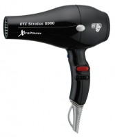 Фен для волосся Eti Stratos 6900, чорний 2300-2500 Вт