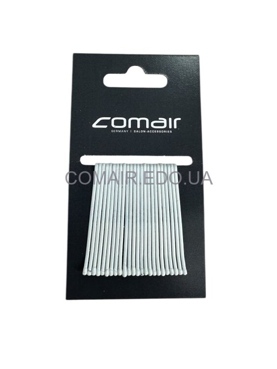 Невидимки для волосся Comair, білі,  5 см, 24 шт.