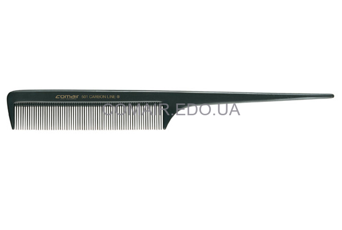 Гребінець для волосся Comair Black Profi-Line № 501 з хвостиком