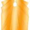 Перукарська накидка на крючках Stonewash, жовта 120*140 см